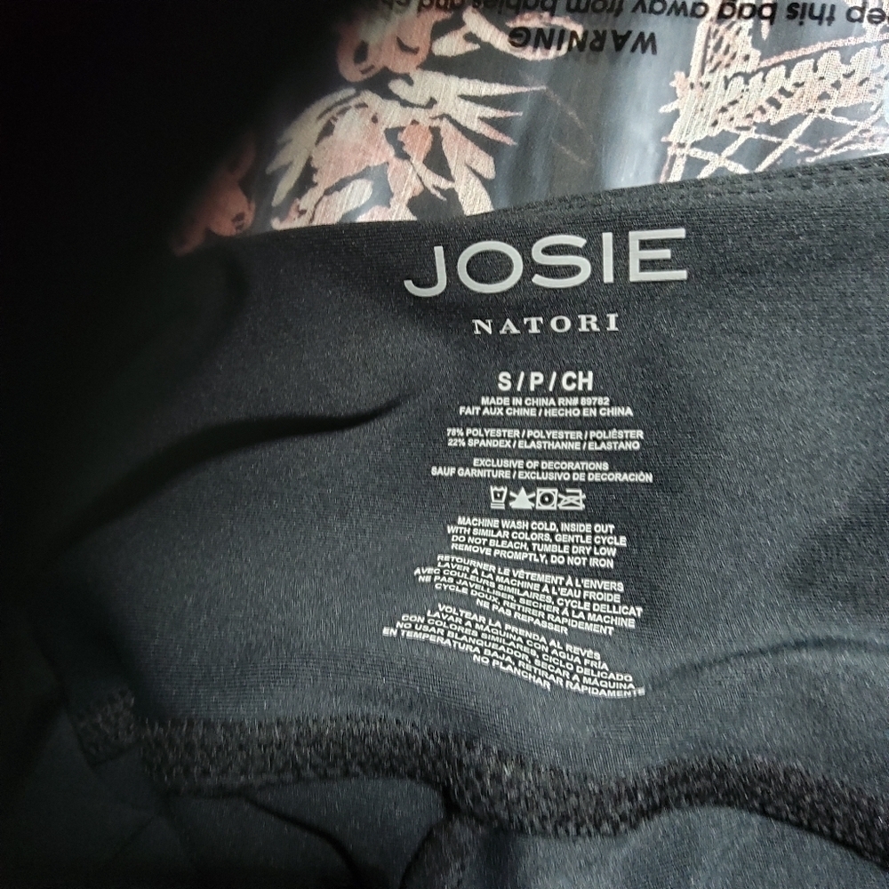 Natori solstice printed 7/8 leggings small - Picture 7 of 7
